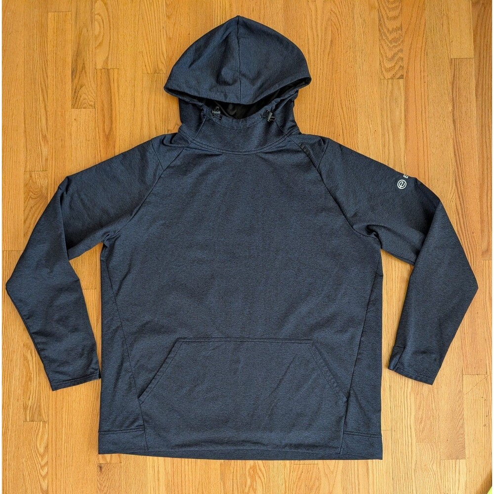 UNRL Crossover Hoodie Mens 2XL XXL Performance Tech Stretch Pullover Navy